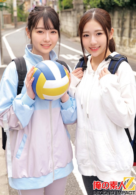「現役アスリート ひまりさん（バレー部・20歳）さゆさん（陸上部・21歳）」【h_1732orecs00704】