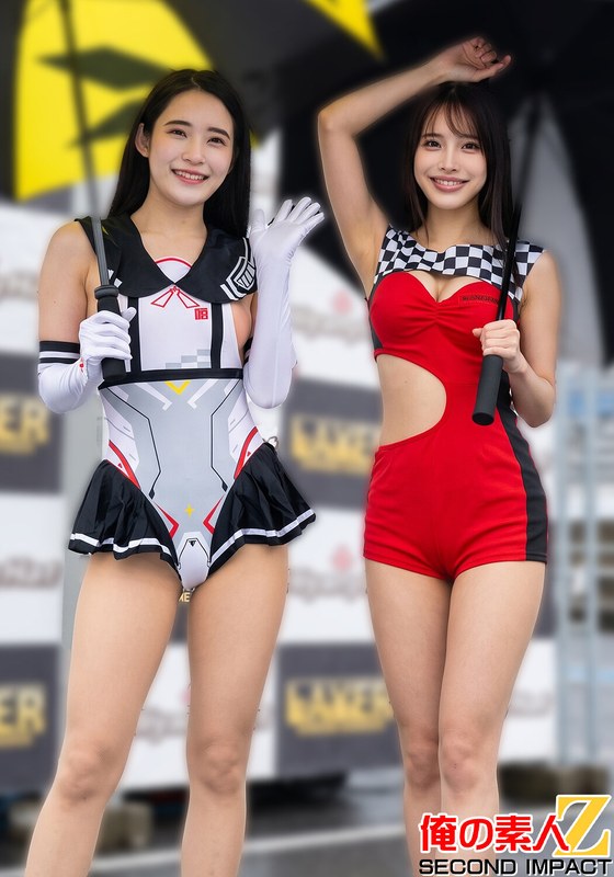 「レースクイーン 仕事終わりハンティングNOW ARISA and MEI」【h_1732orecs00724】